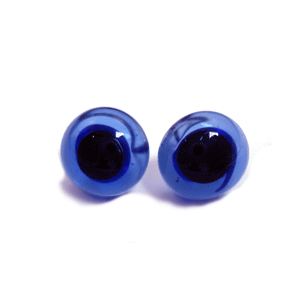Глаза стеклянные на петле голубые 7 мм