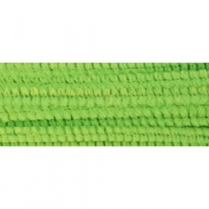 Синель-проволока 6 мм*30 см светло-зеленая