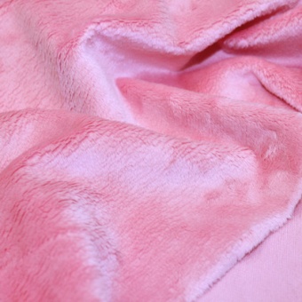 Мех искусственный Розовый В-03 23*24 см