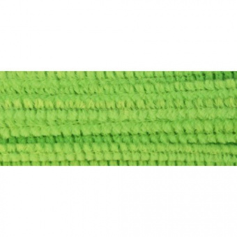 Синель-проволока 6 мм*30 см светло-зеленая